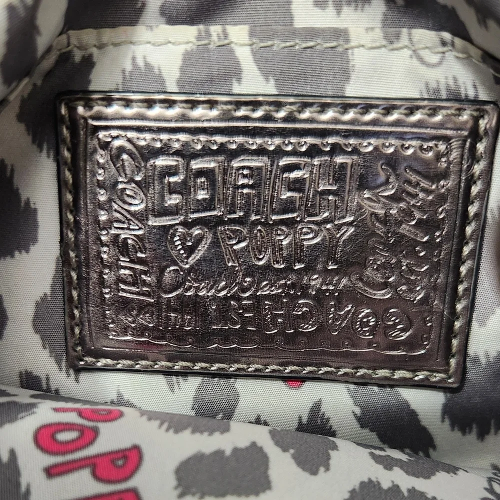 Y2K‎ Coach Poppy Patent Leather Crossbody Bag